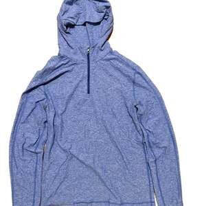 Lululemon Surge Warm 1/4 Zip Hoodie in Blue